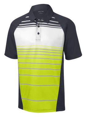 Sport Men's Dry Zone® Sublimated Stripe Polo - Image 3