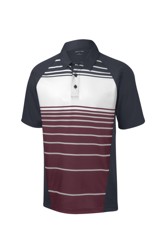 Sport Men's Dry Zone® Sublimated Stripe Polo - Image 7