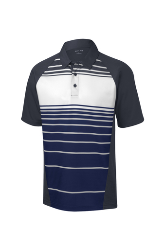Sport Men's Dry Zone® Sublimated Stripe Polo - Image 6