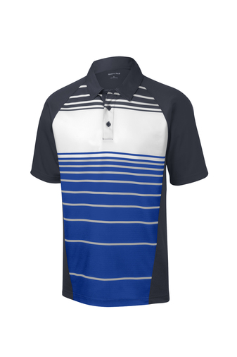 Sport Men's Dry Zone® Sublimated Stripe Polo - Image 4