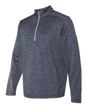 Brushed Terry Heather Quarter-Zip - Image 4