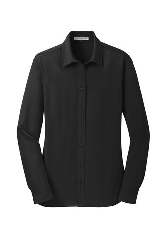 Everyday Ladies Dimension Knit Dress Shirt - Image 4