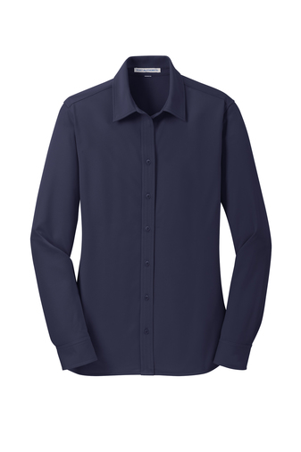 Everyday Ladies Dimension Knit Dress Shirt - Image 5