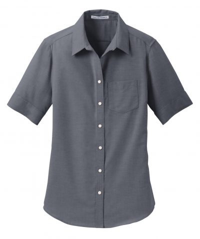 Everyday Ladies Short Sleeve SuperPro™ Oxford Shirt