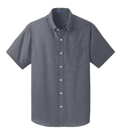 Everyday Men's Short Sleeve SuperPro™ Oxford Shirt