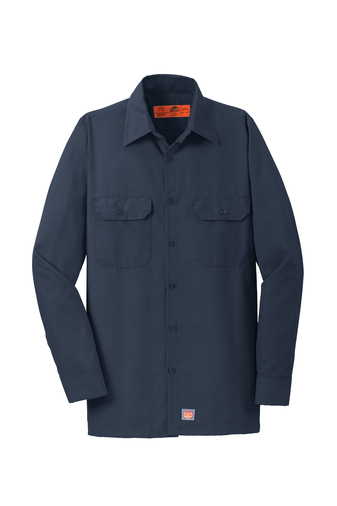 Red Kap® Men's Long Sleeve Solid Ripstop Shirt - Image 4