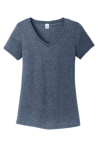Ladies Perfect Triblend Tee Vneck - Image 7