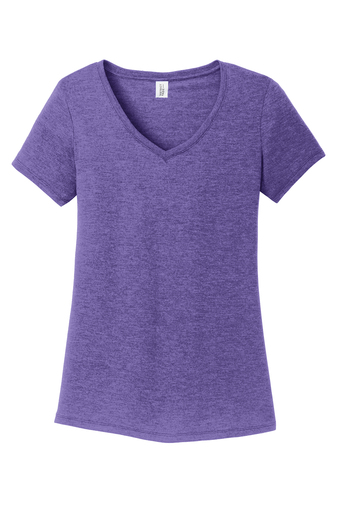 Ladies Perfect Triblend Tee Vneck - Image 6