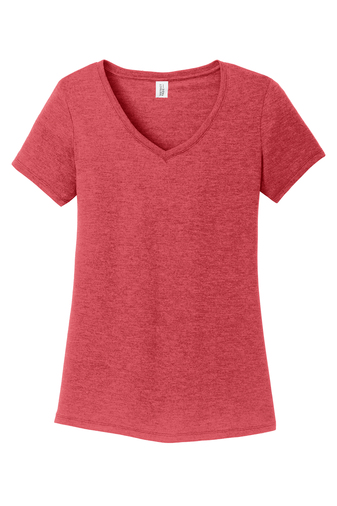 Ladies Perfect Triblend Tee Vneck - Image 5