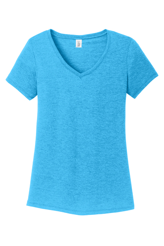 Ladies Perfect Triblend Tee Vneck - Image 3