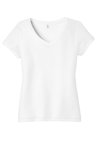 Ladies Perfect Triblend Tee Vneck - Image 2