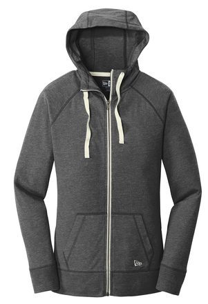 New Era Ladies Sueded Cotton Full Zip Hoodie