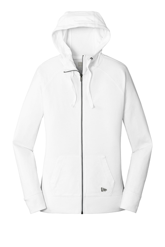 Sueded Cotton Full Zip Hoodie