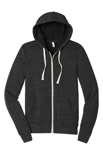 Bella+Canvas ® Unisex Triblend Sponge Fleece Full-Zip Hoodie - Image 3
