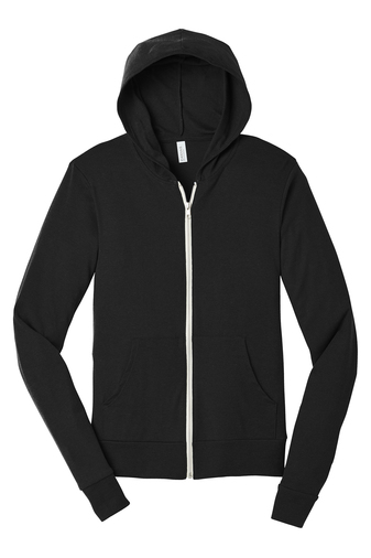 Bella+Canvas ® Unisex Triblend Full-Zip Lightweight Hoodie - Image 8