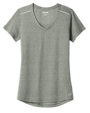 OGIO ® ENDURANCE Ladies Peak V-Neck Tee