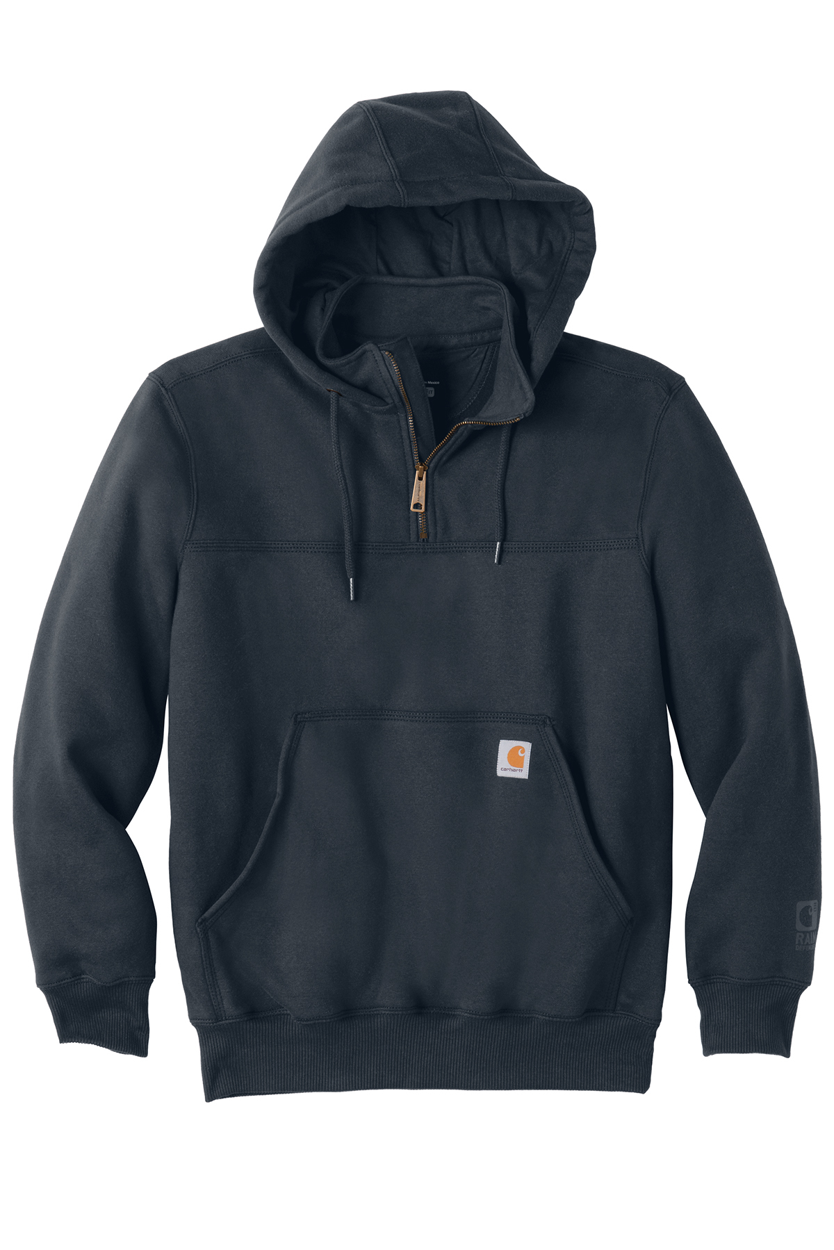Carhartt ® Rain Defender ® Paxton Heavyweight Hooded Zip Mock Sweatshirt - Image 4