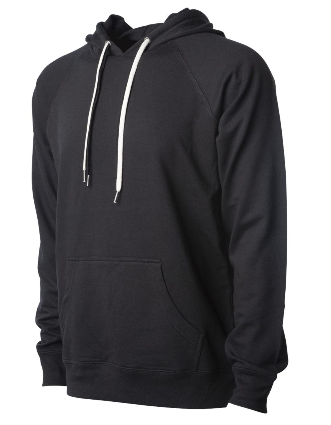 Icon Unisex Lightweight Loopback Terry Hooded Pullover - Image 3