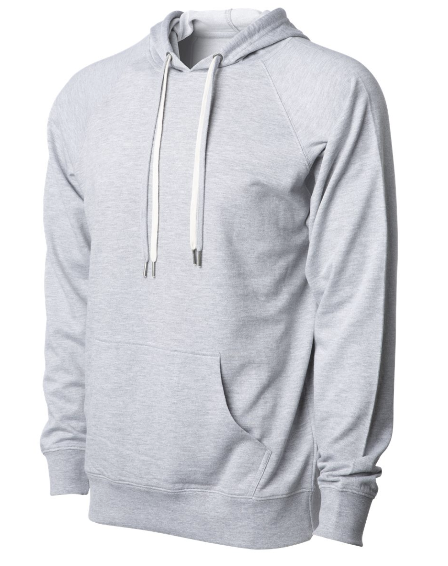 Icon Unisex Lightweight Loopback Terry Hooded Pullover - Image 4