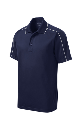 Sport Men's Micropique Sport-Wick® Piped Polo - Image 4