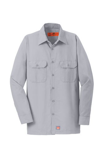 Red Kap® Men's Long Sleeve Solid Ripstop Shirt - Image 6