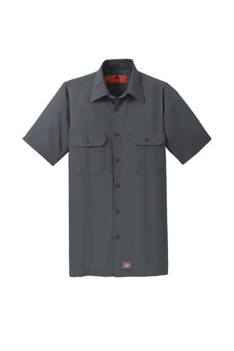 Red Kap® Men's Short Sleeve Solid Ripstop Shirt - Image 5