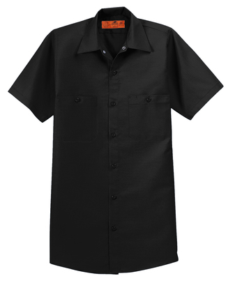Red Kap® Men's Short Sleeve Industrial Work Shirt - Image 10