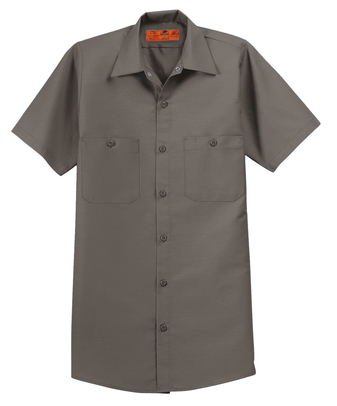 Red Kap® Men's Short Sleeve Industrial Work Shirt - Image 9