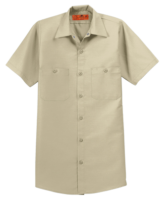 Red Kap® Men's Short Sleeve Industrial Work Shirt - Image 6