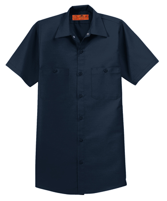 Red Kap® Men's Short Sleeve Industrial Work Shirt - Image 5