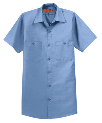Red Kap® Men's Short Sleeve Industrial Work Shirt - Image 2