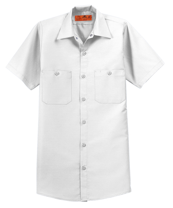 Red Kap® Men's Short Sleeve Industrial Work Shirt - Image 4