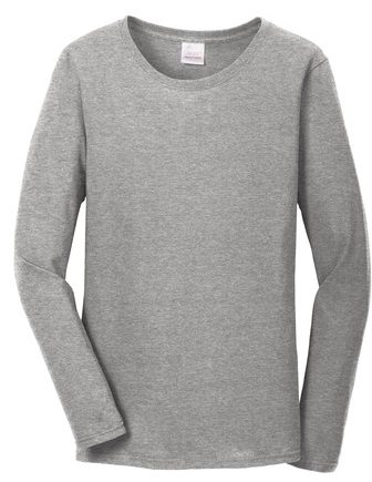 Allmade Ladies Tri-Blend Long Sleeve Crewneck Shirt