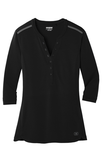 OGIO® Ladies Fuse Henley - Image 3