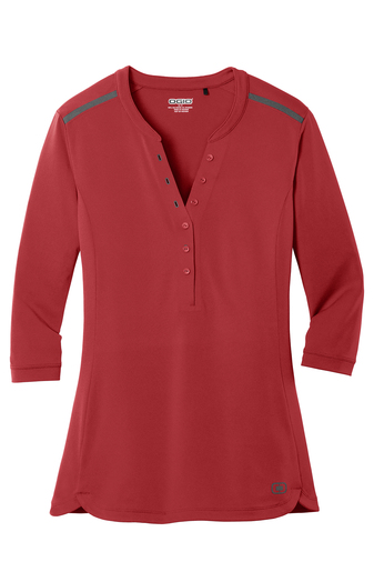 OGIO® Ladies Fuse Henley - Image 5