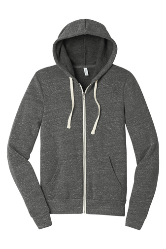 Bella+Canvas ® Unisex Triblend Sponge Fleece Full-Zip Hoodie - Image 4