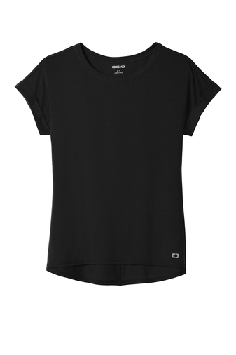 OGIO ® Ladies Luuma Cuffed Short Sleeve - Image 4