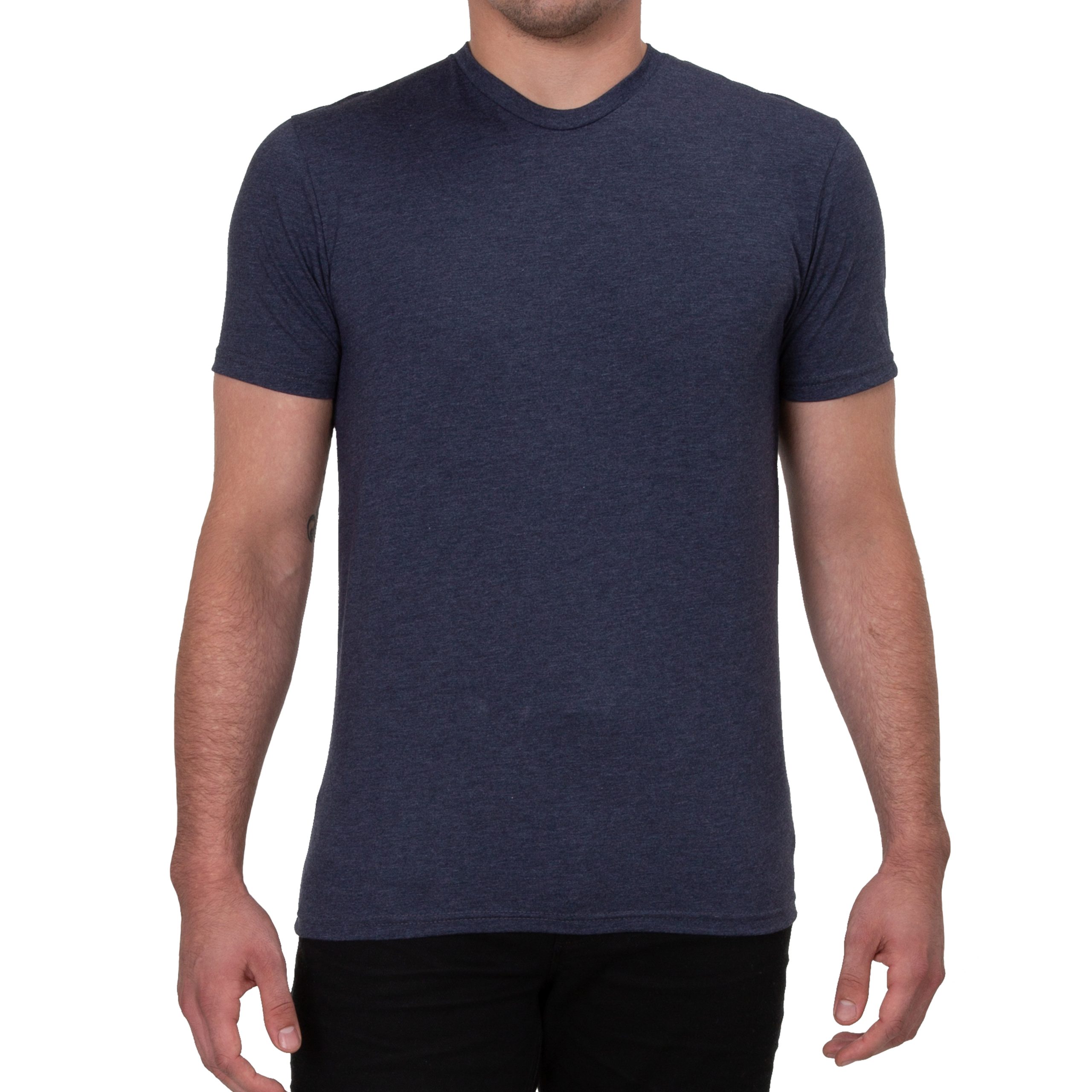 Allmade Men's Tri-Blend Crewneck T-Shirt - Image 6