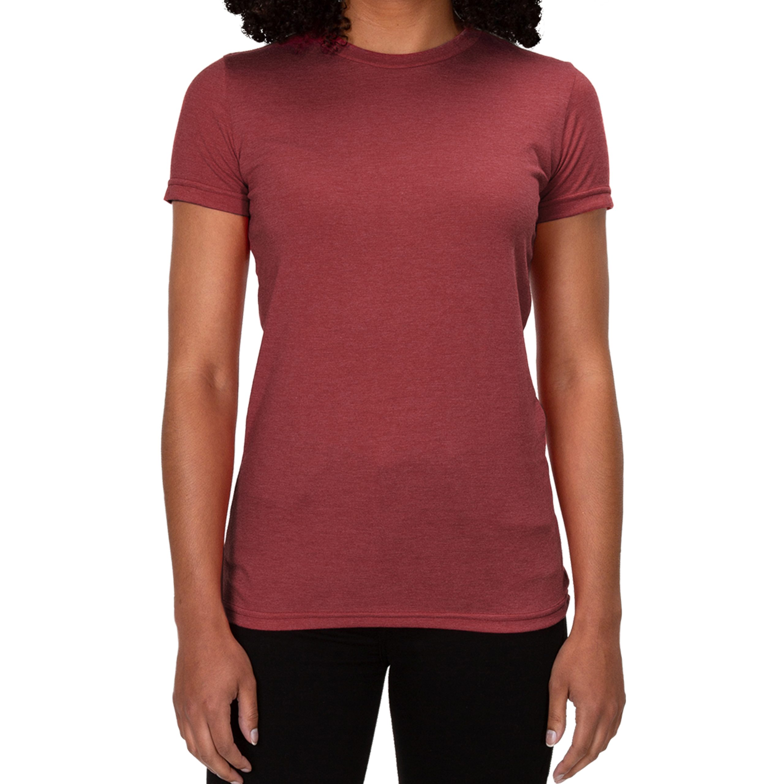 Allmade Ladies Tri-Blend Crewneck T-Shirt - Image 9