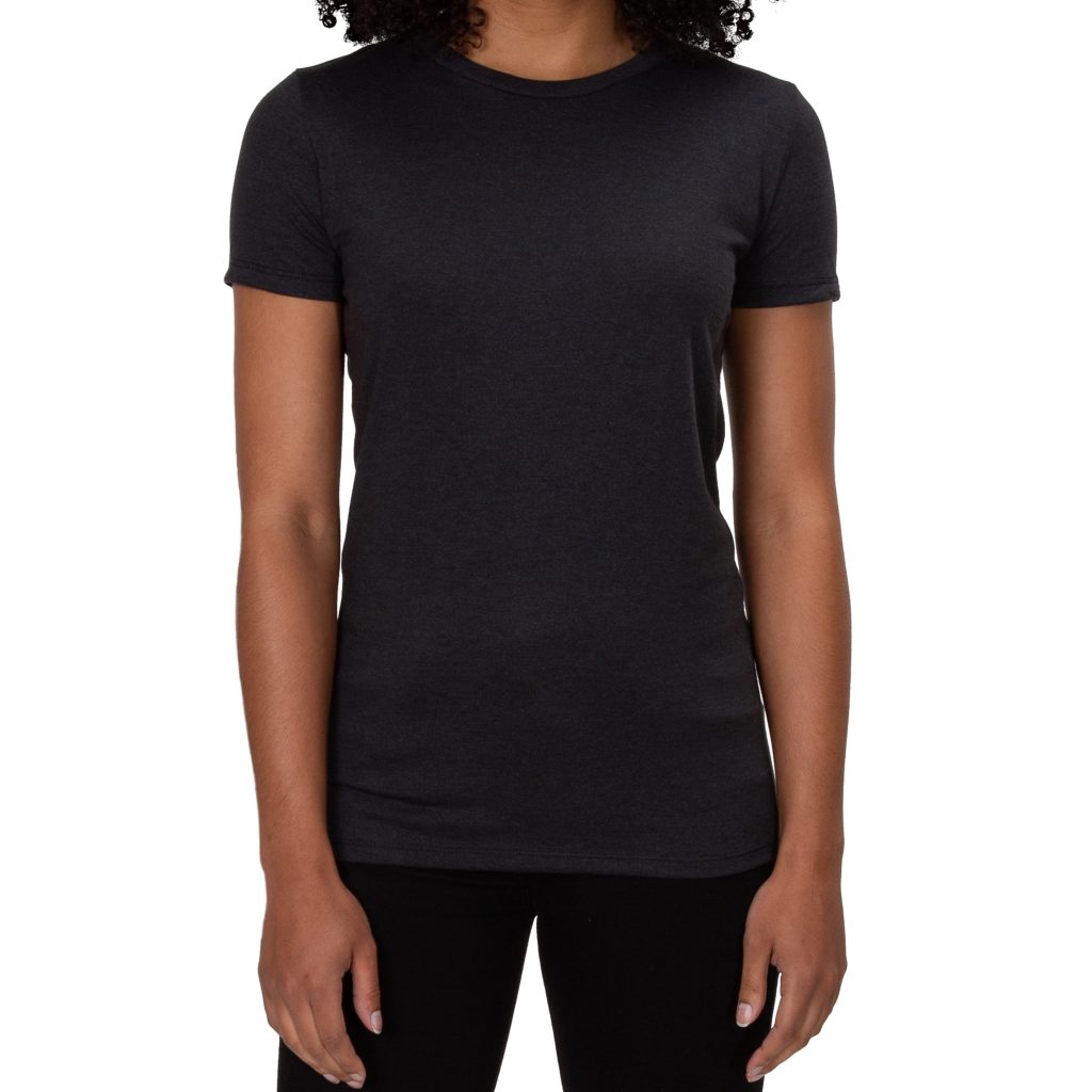 Allmade Ladies Tri-Blend Crewneck T-Shirt - Image 2