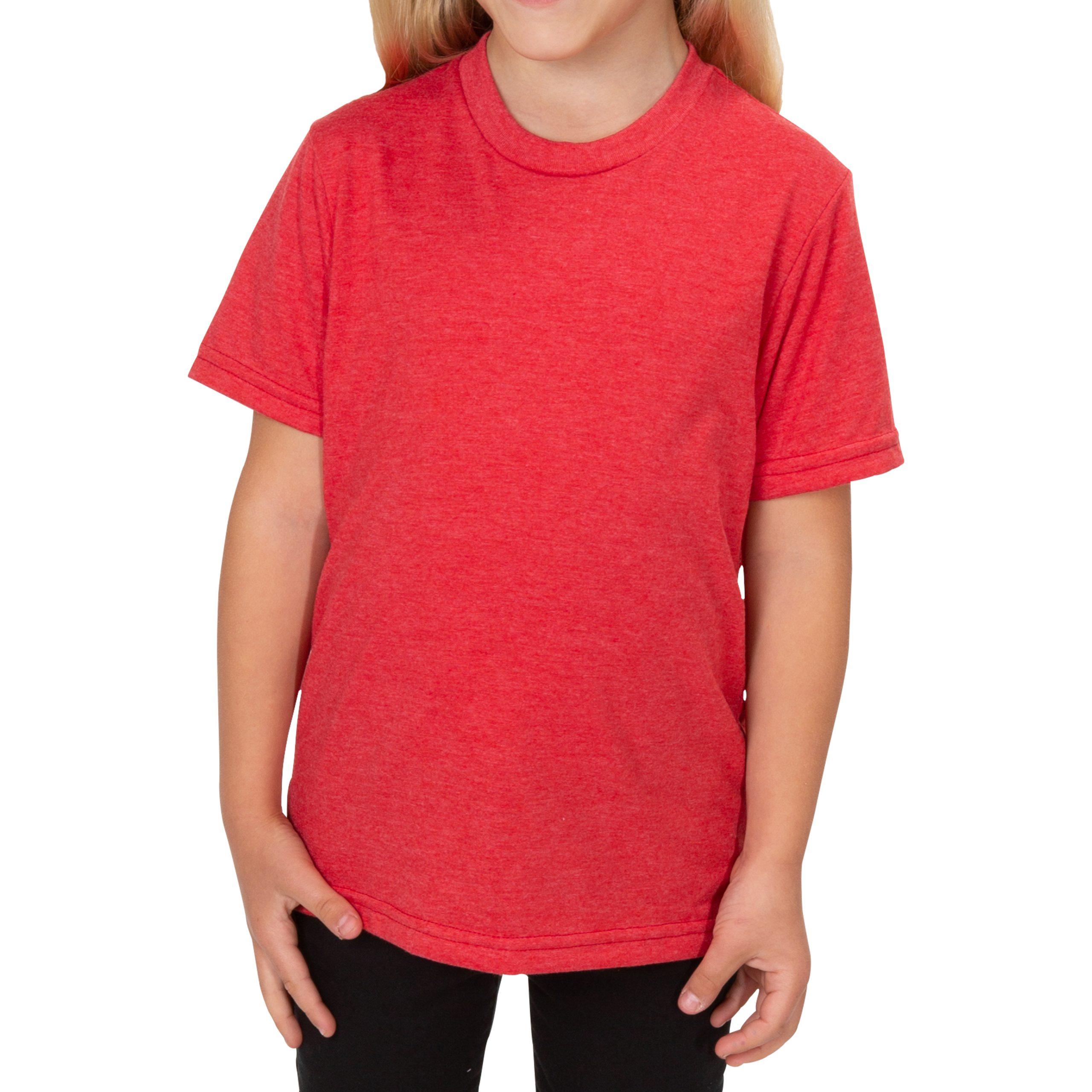 Allmade Youth Tri-Blend Crewneck T-Shirt - Image 3