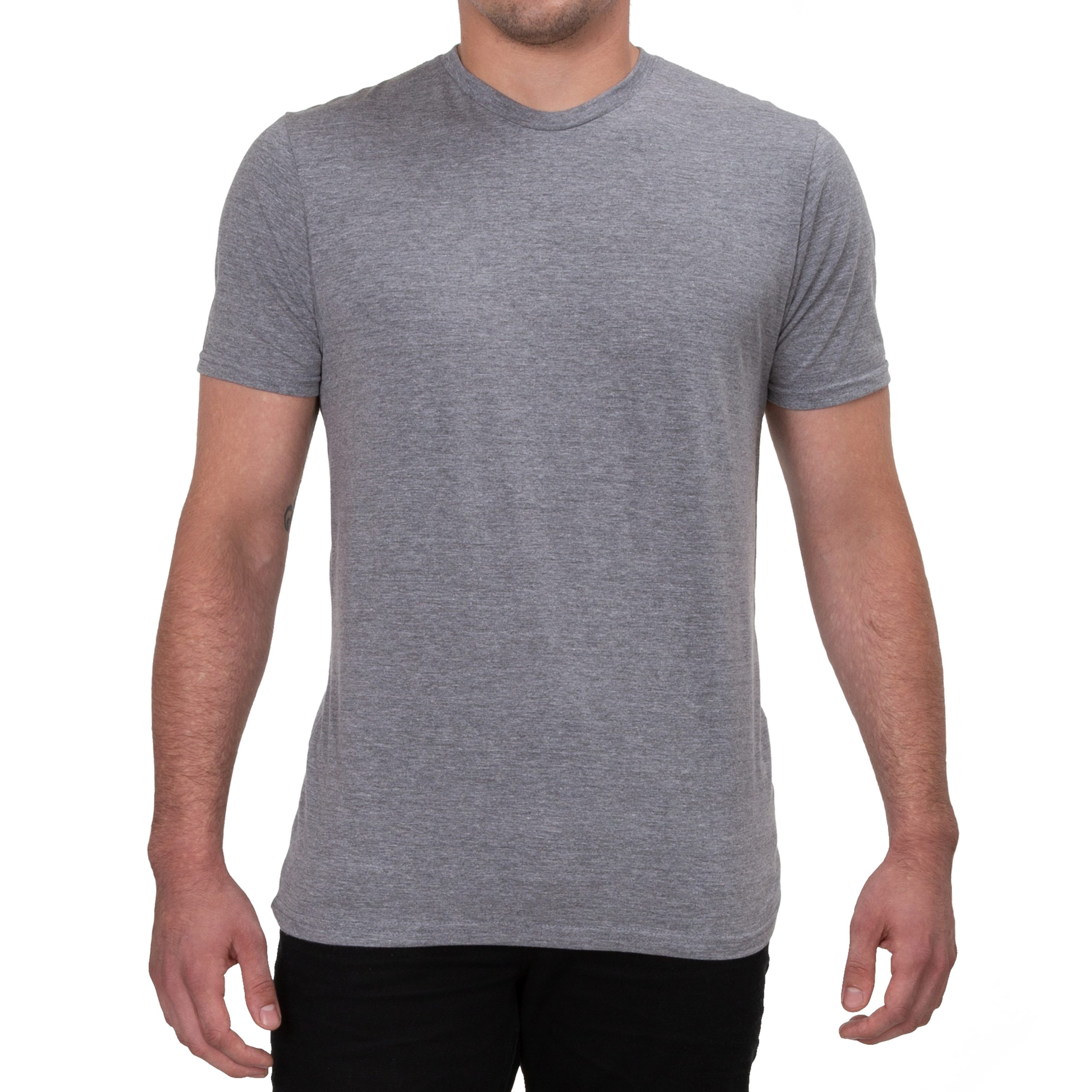 Allmade Men's Tri-Blend Crewneck T-Shirt - Image 7