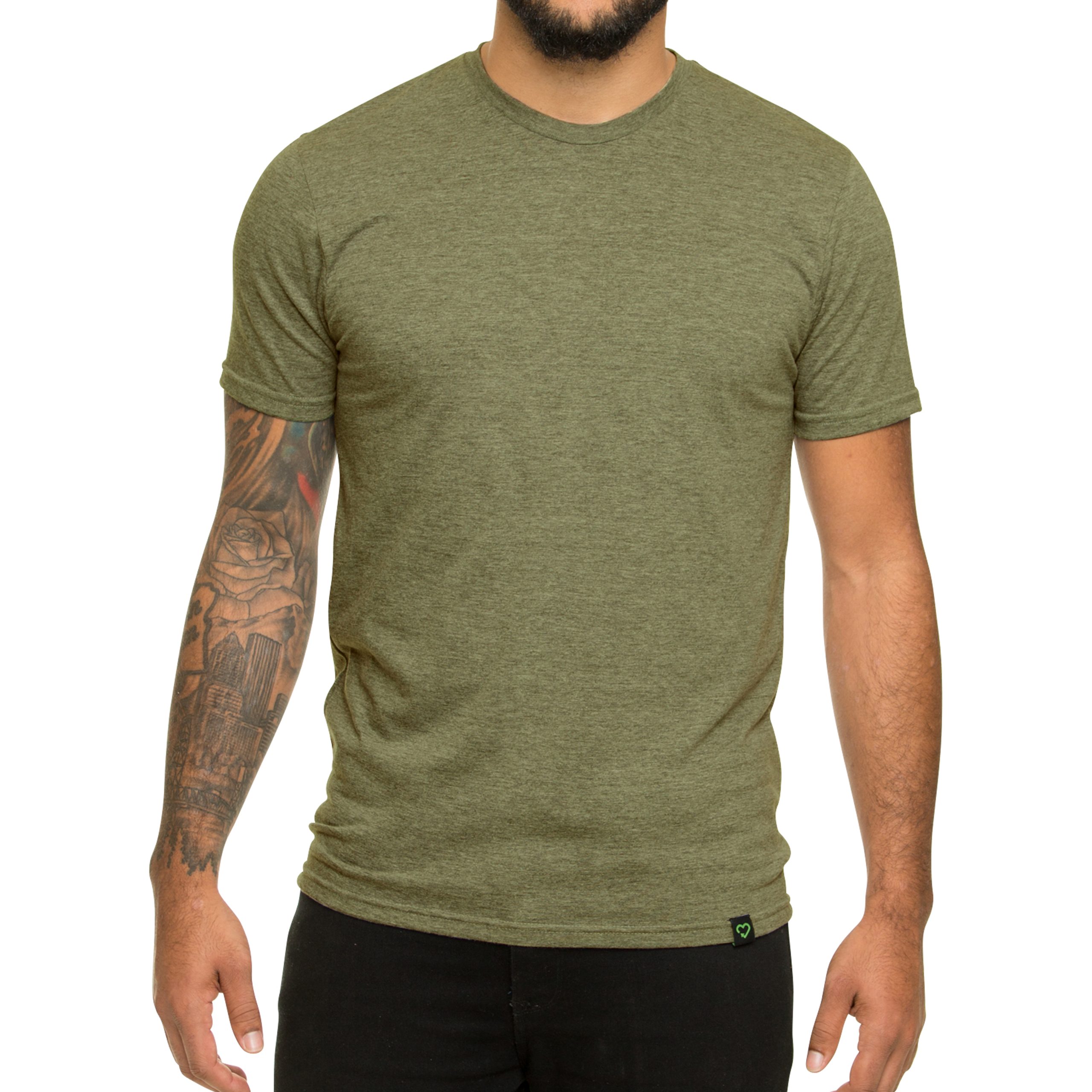 Allmade Men's Tri-Blend Crewneck T-Shirt - Image 11
